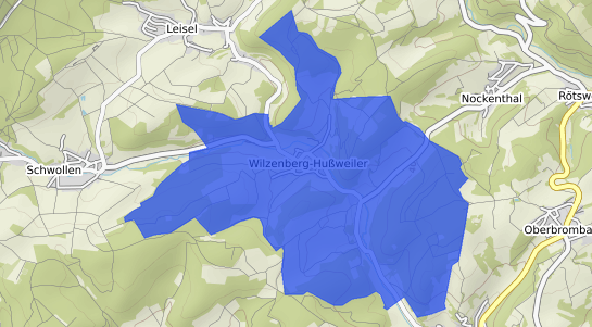 Bodenrichtwertkarte Wilzenberg-Hußweiler
